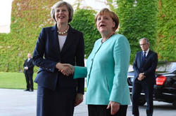 theresa may angela merkel